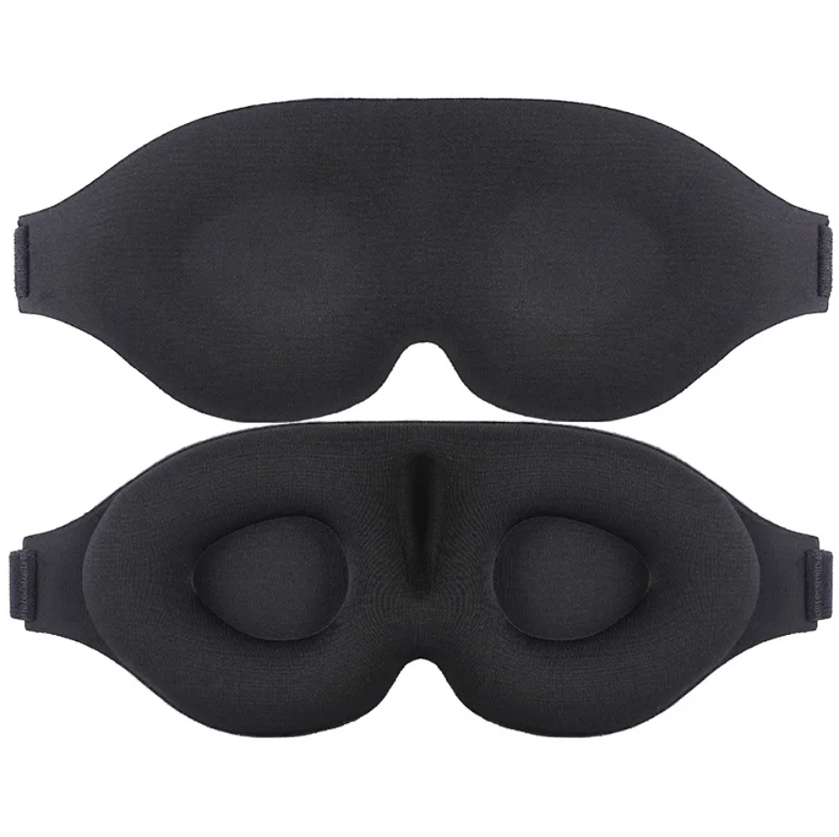 3D Black Sleep Mask